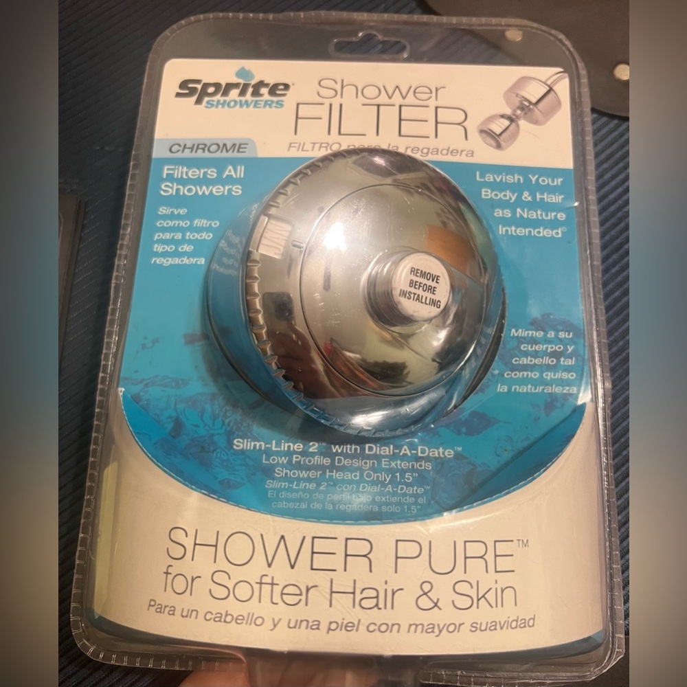 Sprite Universal Shower Filter Slim-Line Chrome SL2-CM